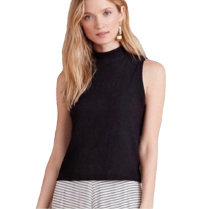 Anthropologie Black Sleeveless Sweater